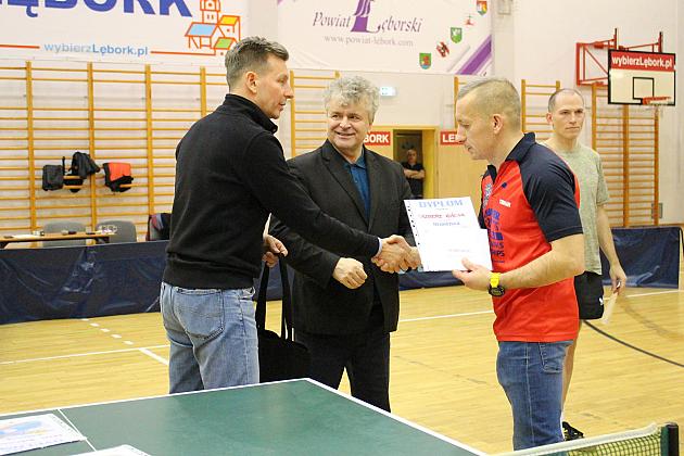 Faworyci nie zawiedli podczas Otwartych Mistrzostw Lęborka w tenisie stołowym