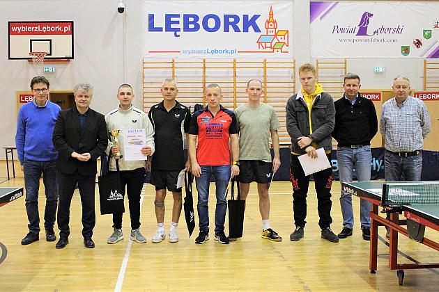 Faworyci nie zawiedli podczas Otwartych Mistrzostw Lęborka w tenisie stołowym