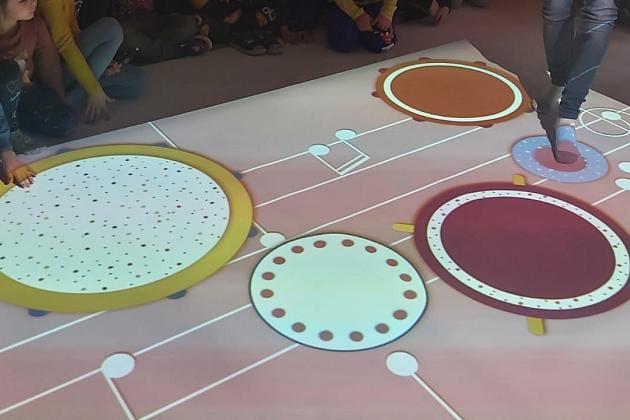 Interaktywna zabawa lęborskich przedszkolaków