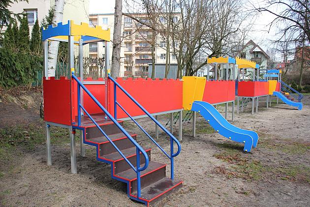 Nowy plac zabaw przy Przedszkolu nr 1