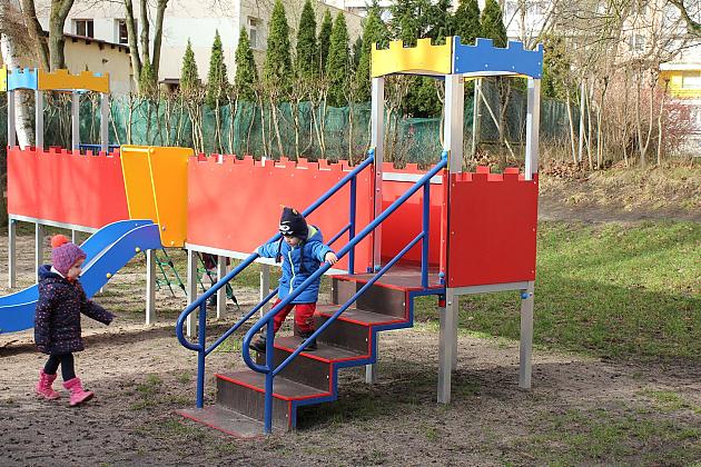 Nowy plac zabaw przy Przedszkolu nr 1
