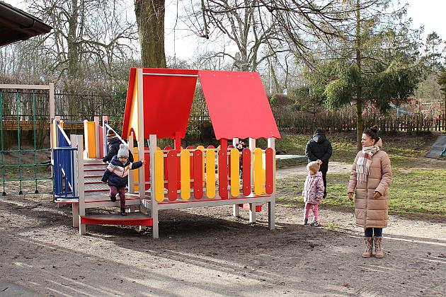 Nowy plac zabaw przy Przedszkolu nr 1