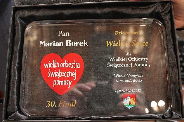 Weterani Wielkiej Orkiestry Świątecznej Pomocy w ratuszu