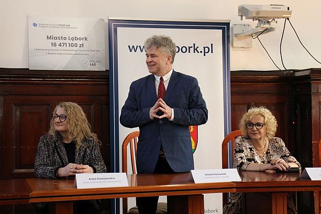 Umowy na budowę 10 dróg w dzielnicy „Lębork Wschód” podpisane!