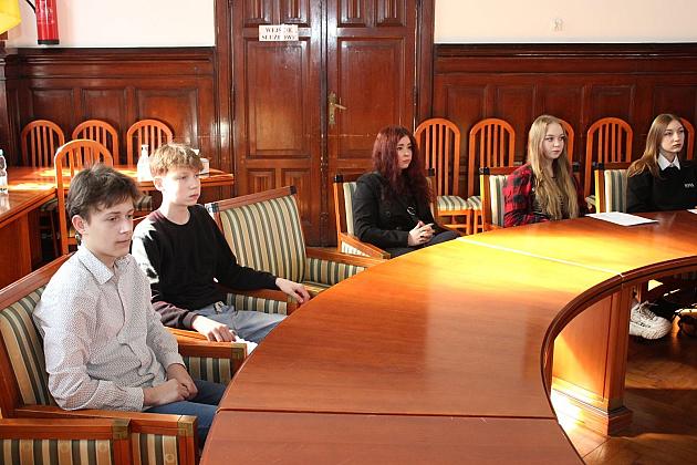 Po sesji Młodzieżowej Rady Miasta Lęborka