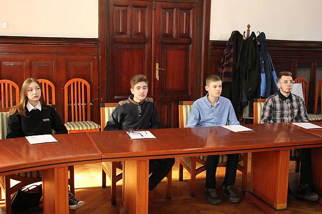 Po sesji Młodzieżowej Rady Miasta Lęborka