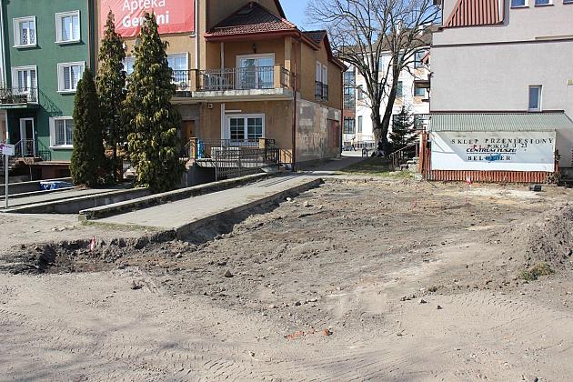 Rozbudowa parkingu na zapleczu Staromiejskiej