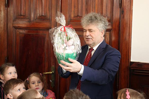 Wielkanocna wizyta przedszkolaków