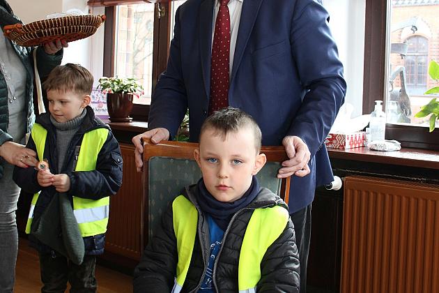 Wielkanocna wizyta przedszkolaków