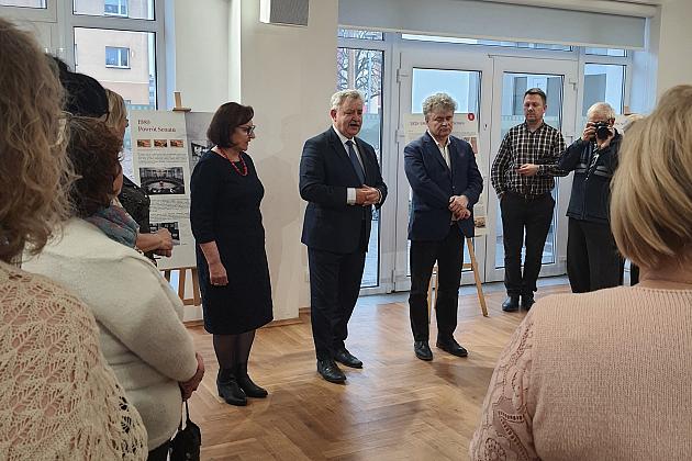 Senat RP wczoraj i dziś na wystawie w Lęborku
