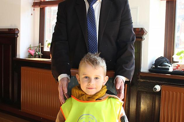 Przedszkolaki złożyły wielkanocne życzenia