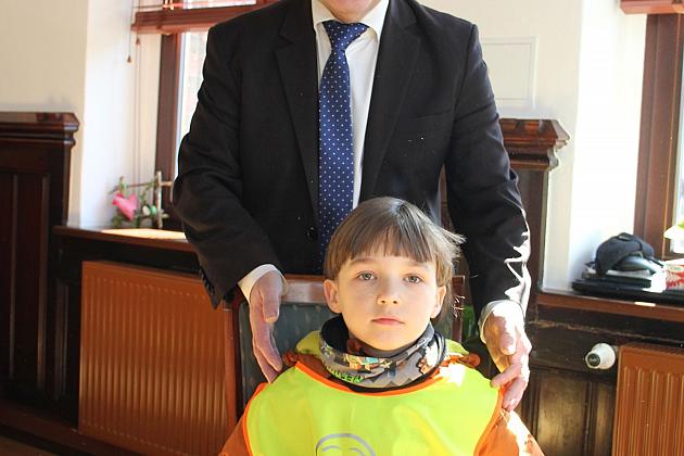 Przedszkolaki złożyły wielkanocne życzenia