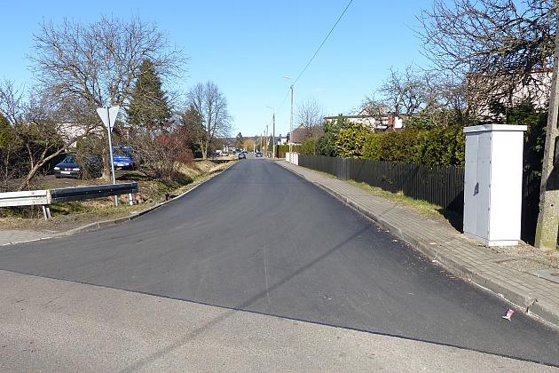 Nowy asfalt na ulicach