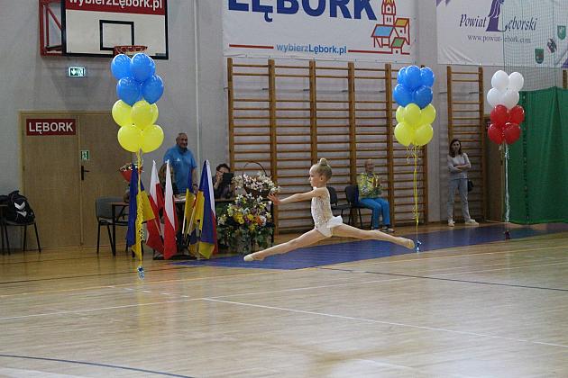 Pokazy gimnastyki artystycznej w Lęborku