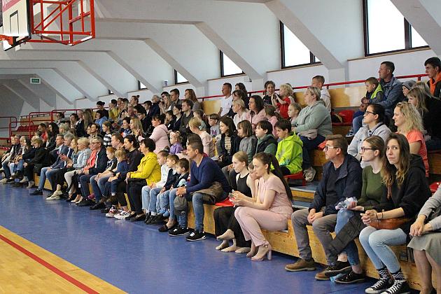 Pokazy gimnastyki artystycznej w Lęborku