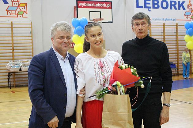 Pokazy gimnastyki artystycznej w Lęborku