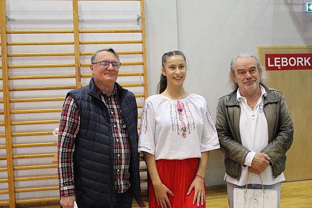 Pokazy gimnastyki artystycznej w Lęborku