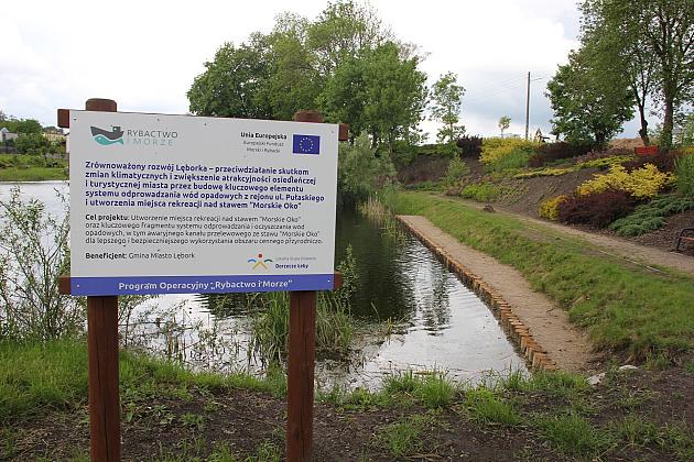 Przy Pułaskiego wybudowano kanalizację deszczową i miejsce do wędkowania