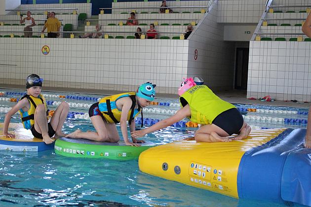 Szalona zabawa na Pływalni Miejskiej