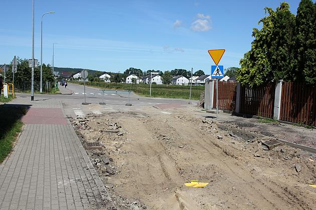 Drogowa inwestycja zmienia rewitalizowaną dzielnicę