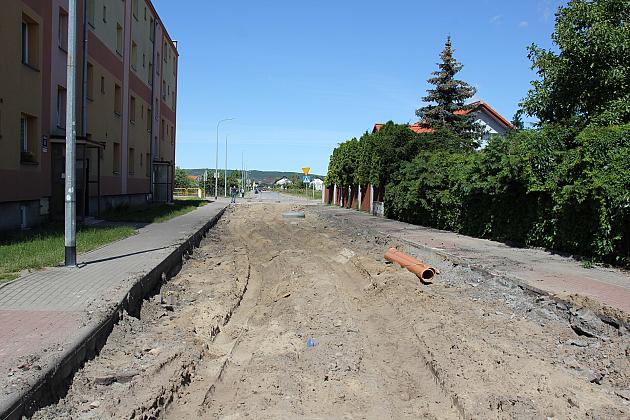 Drogowa inwestycja zmienia rewitalizowaną dzielnicę