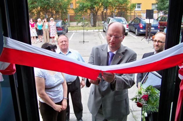 Nowy autobus na ulicach Lęborka