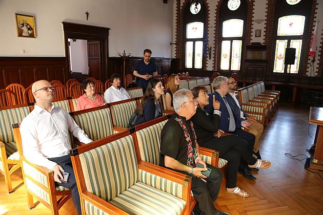 Przedstawiciele zespołu DANGO z Meksyku gościli w Ratuszu