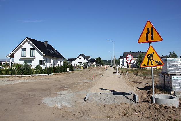 „Lębork Wschód” w budowie. Powstaje tam aż 10 dróg.