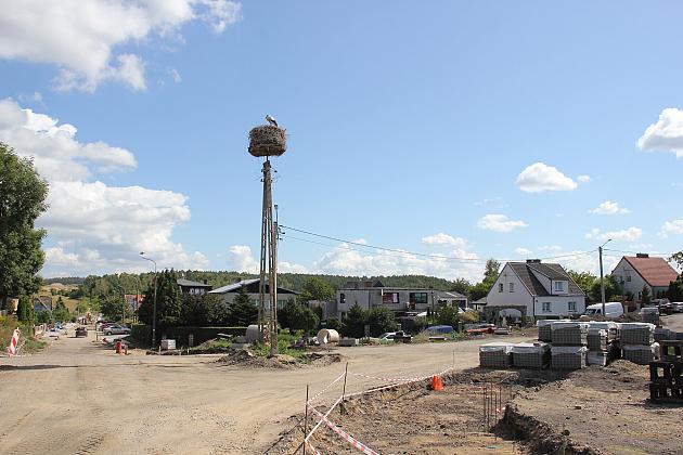 Na Pułaskiego trwa budowa nowej drogi
