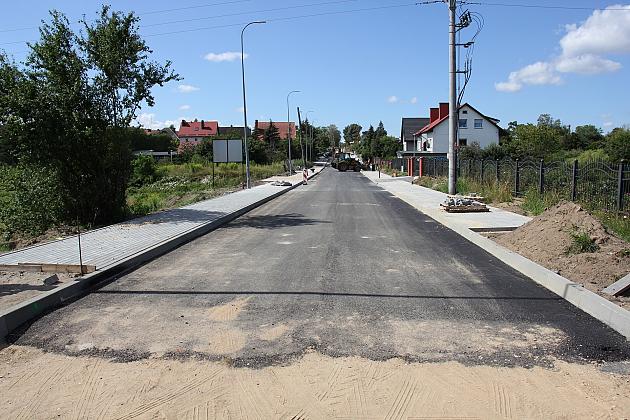 Na Pułaskiego trwa budowa nowej drogi