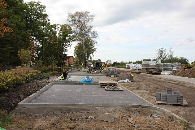 Budowa ulicy Pułaskiego. W tym tygodniu wyleją asfalt