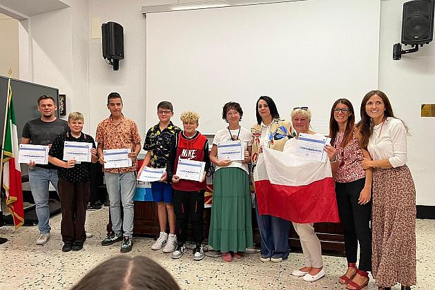 W ramach Erasmusa+ uczniowie SP1 pojechali do Rzymu