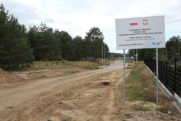 Budowa ulic na dzielnicy „Lębork Wschód”