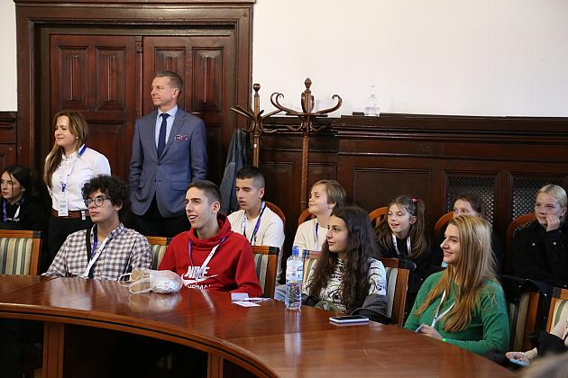 Młodzież z 5 krajów z wizytą w Lęborku