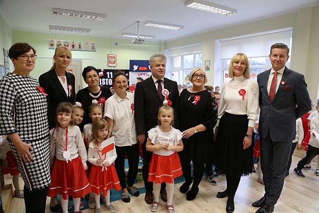 Przedszkolaki odśpiewały hymn