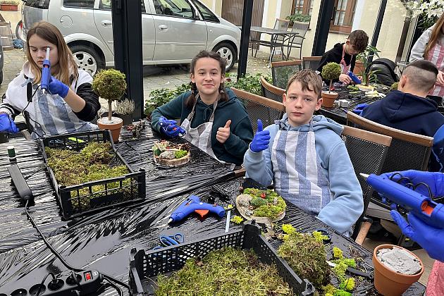 Kąpiel leśna czyli ciekawy projekt w SP nr 1