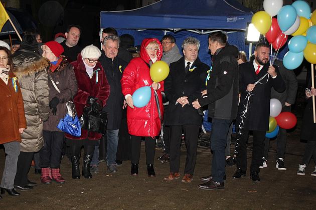 W rocznicę wybuchu wojny „Wiec Solidarności” z Ukrainą