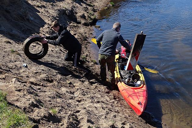 Czyszczenie rzeki Łeby – 15 kwietnia