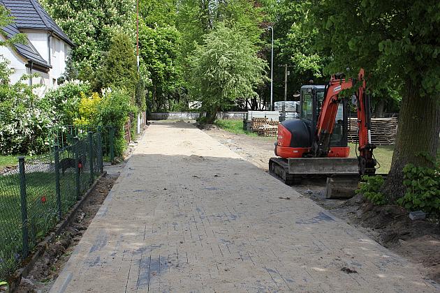 Plac Młodzieży w przebudowie