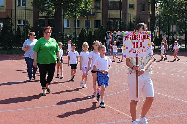 Lęborskie przedszkolaki rywalizowały w Igrzyskach Dzieci Przedszkolnych
