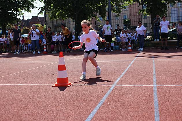 Lęborskie przedszkolaki rywalizowały w Igrzyskach Dzieci Przedszkolnych