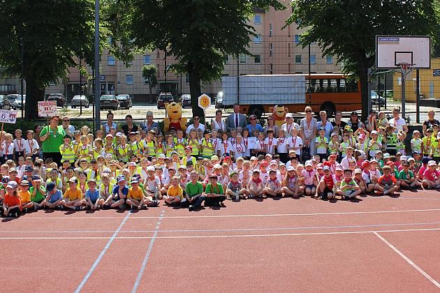Lęborskie przedszkolaki rywalizowały w Igrzyskach Dzieci Przedszkolnych