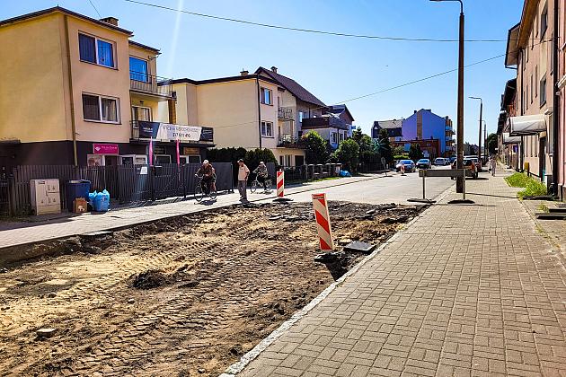 Przebudowa ulicy Sienkiewicza. Powstaną miejsca postojowe, oświetlenie, ławki i zieleń