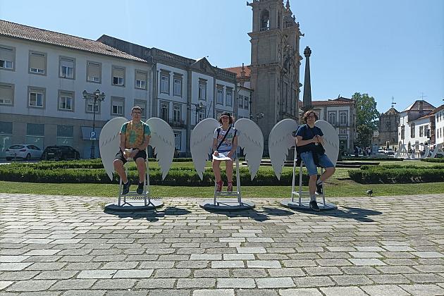 Uczniowie SLO na Erasmusie w Portugalii