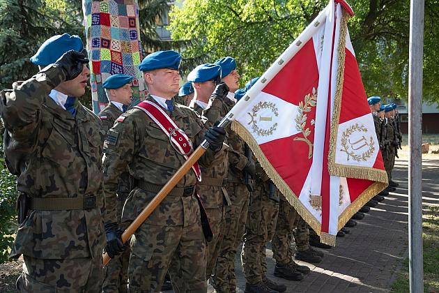 40-ta rocznica nadania imienia generała Stanisława Sosabowskiego 7 Harcerskiej Drużynie Czerwonych Beretów z Lęborka