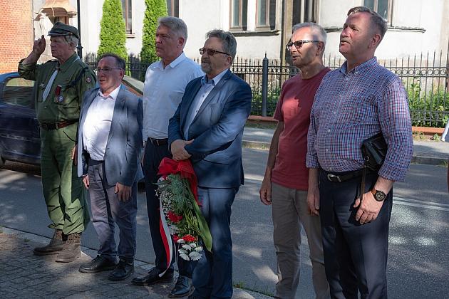 40-ta rocznica nadania imienia generała Stanisława Sosabowskiego 7 Harcerskiej Drużynie Czerwonych Beretów z Lęborka