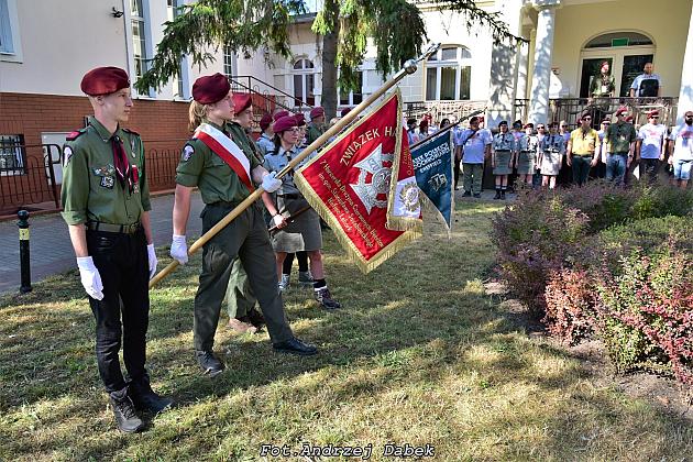 40-ta rocznica nadania imienia generała Stanisława Sosabowskiego 7 Harcerskiej Drużynie Czerwonych Beretów z Lęborka