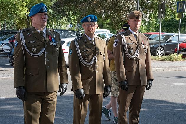 40-ta rocznica nadania imienia generała Stanisława Sosabowskiego 7 Harcerskiej Drużynie Czerwonych Beretów z Lęborka