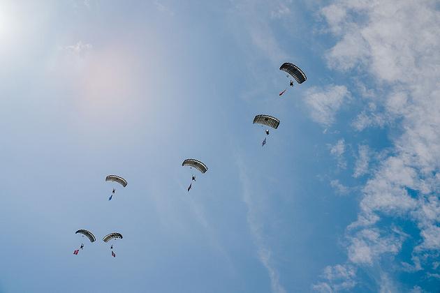 40-ta rocznica nadania imienia generała Stanisława Sosabowskiego 7 Harcerskiej Drużynie Czerwonych Beretów z Lęborka