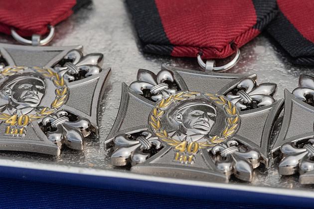 40-ta rocznica nadania imienia generała Stanisława Sosabowskiego 7 Harcerskiej Drużynie Czerwonych Beretów z Lęborka